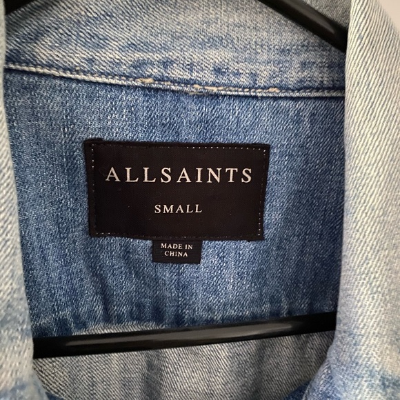 AllSaints Jean Jacket (light blue) - Picture 5 of 5